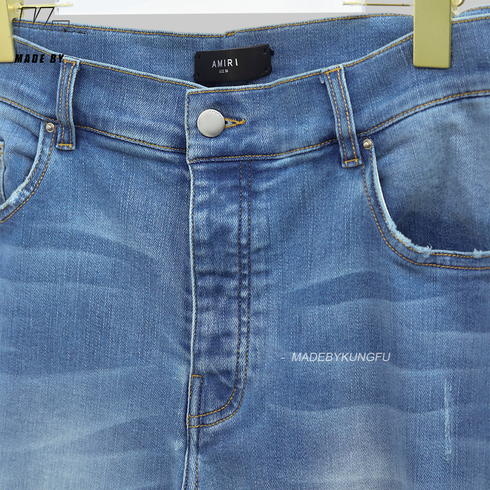 AMIRI牛仔裤 蓝色