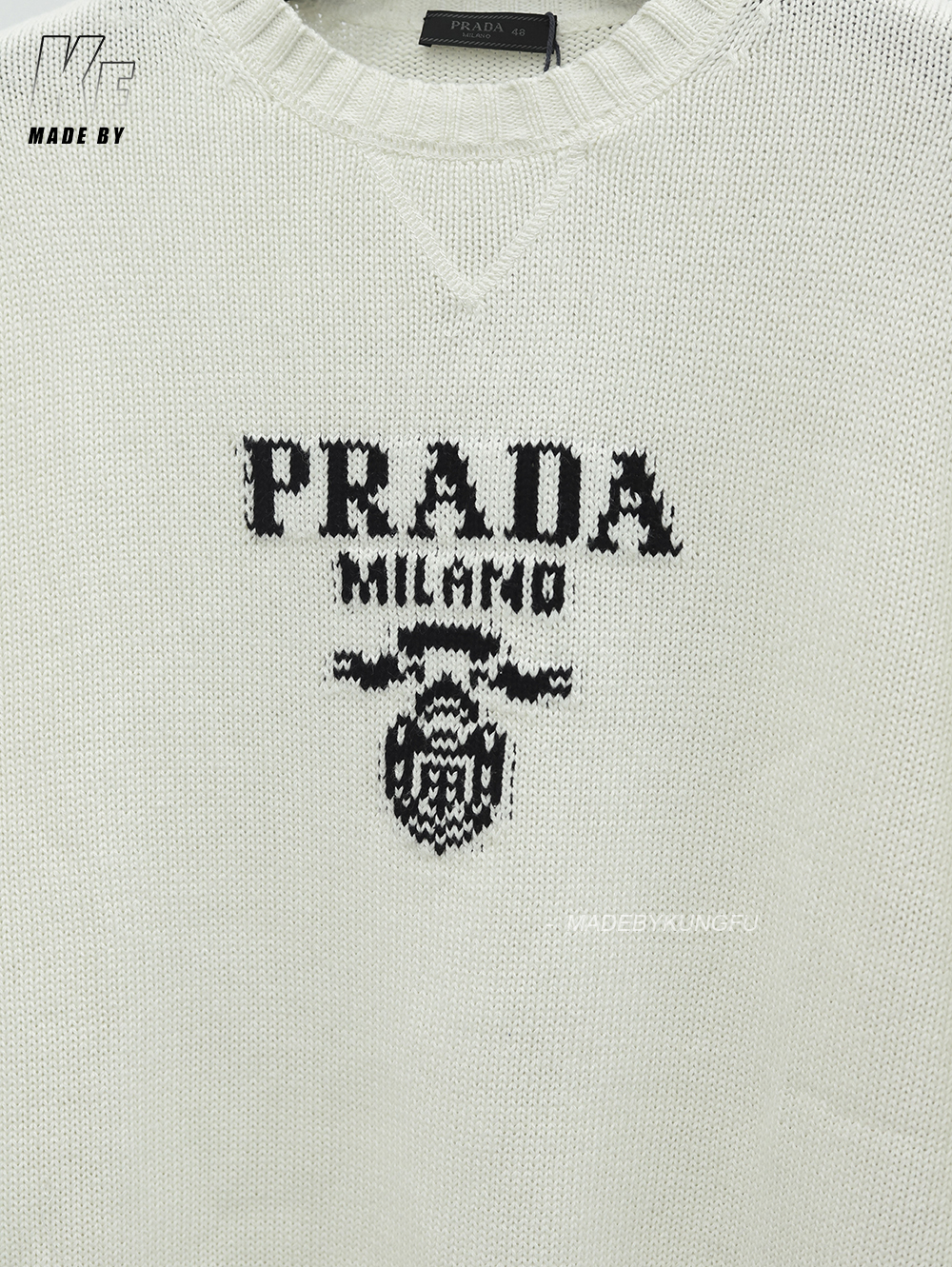 PRADA圆领毛衣 黑色