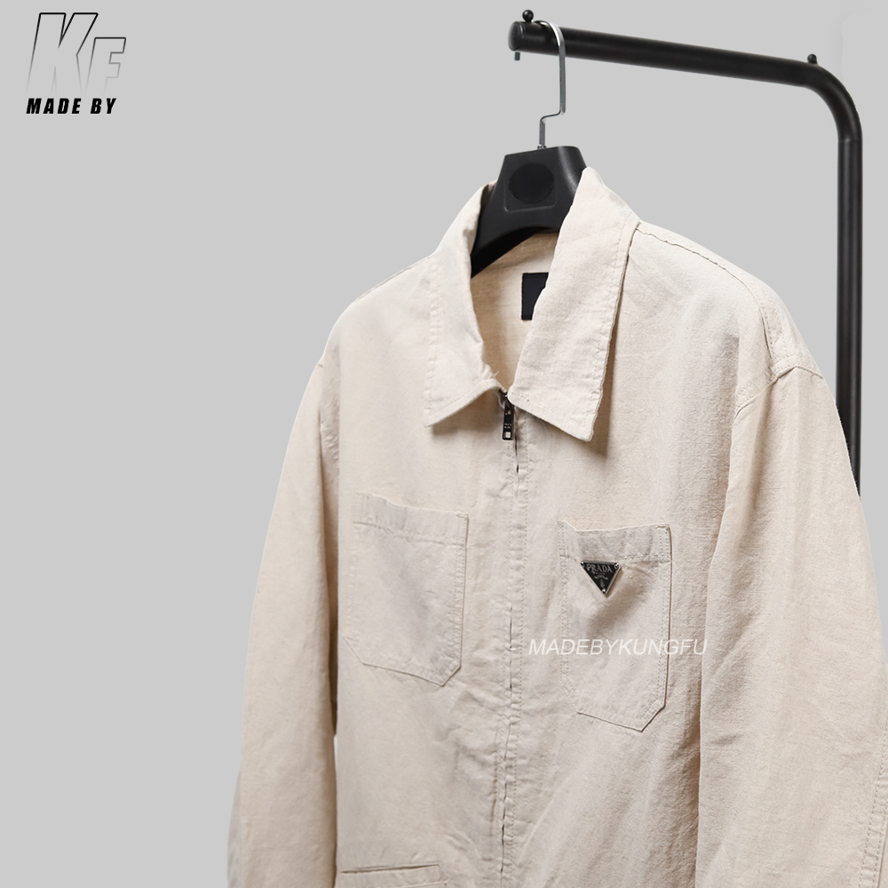 【KF badge】PRA linen jacket
