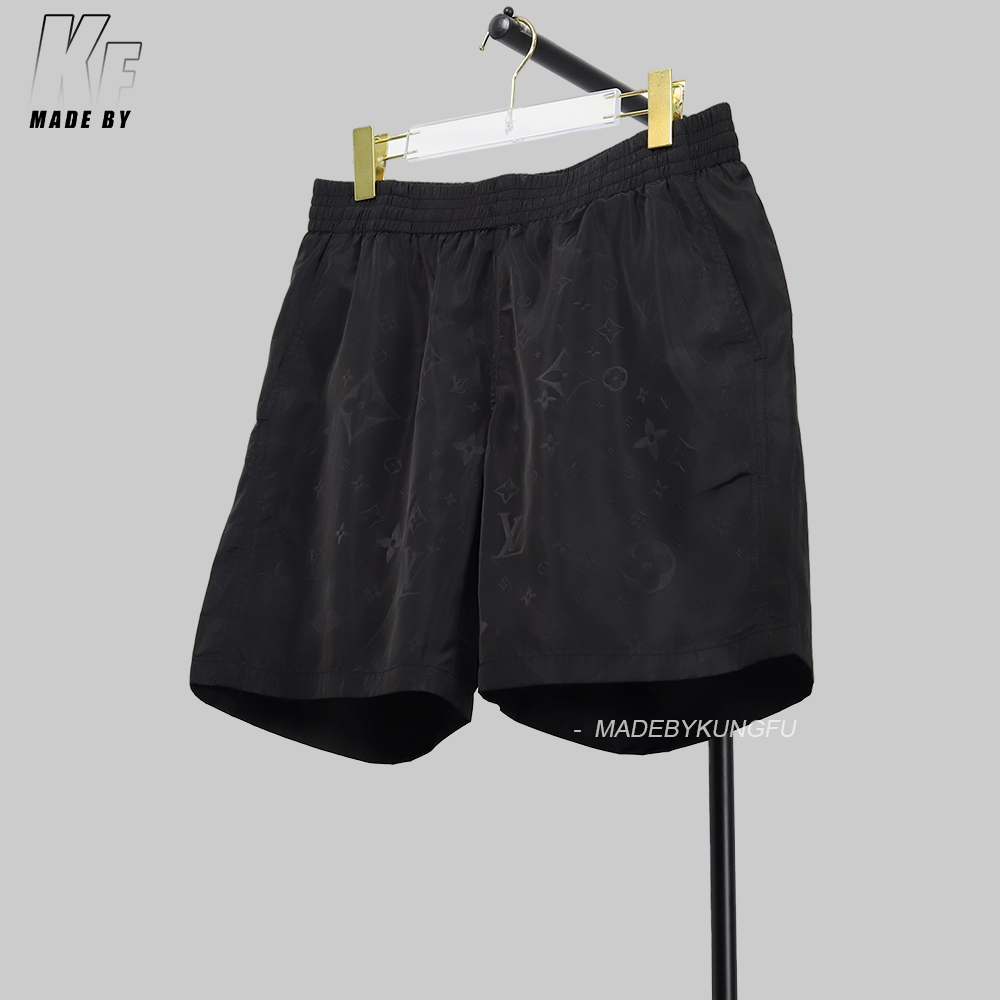 1V 3D Monogram swim shorts