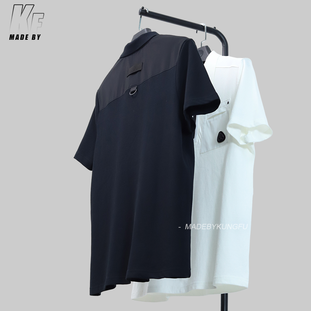 MOOSE KNUCKLE zip polo