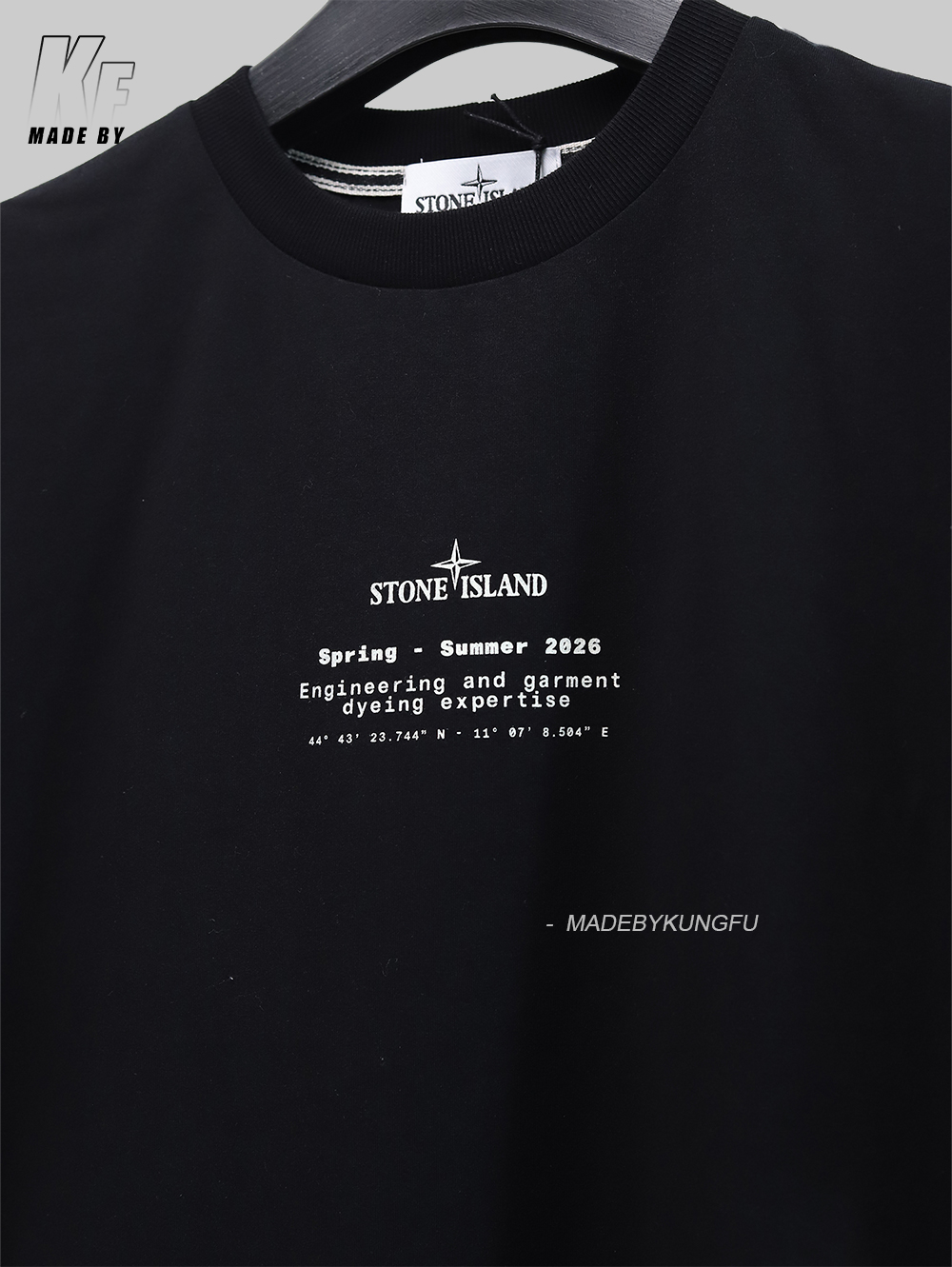 SI double fade print tee