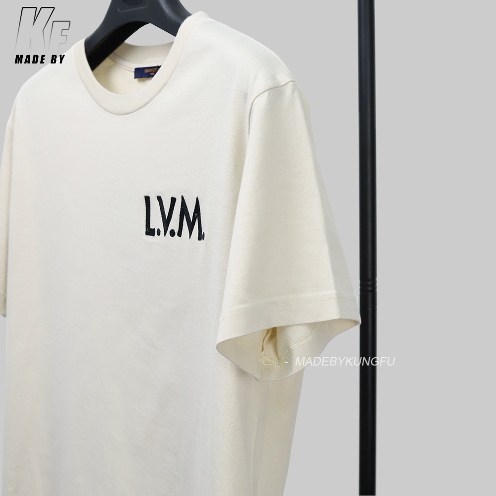 L. V.M towel embroidery TEE