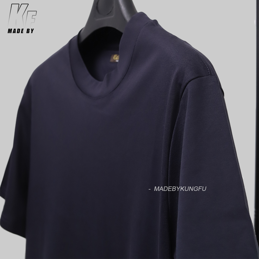 LP navy cotton tee