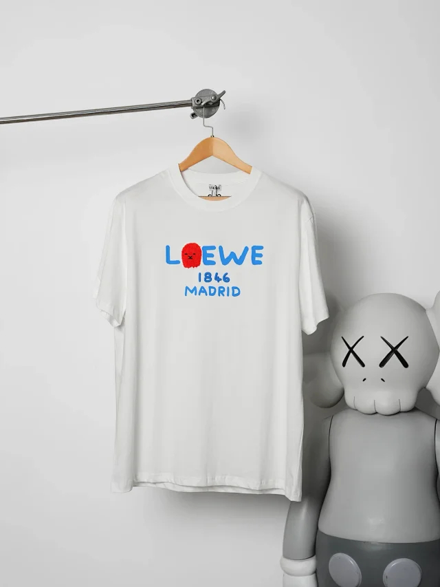 P199 Item ID 9092 LOE SS26 180th Anniversary Limited Series Official Color Card for Imported Yarn Cotton Straight Tube Hooded Round Neck Short Sleeve T-shirt Loose Edition Unisex