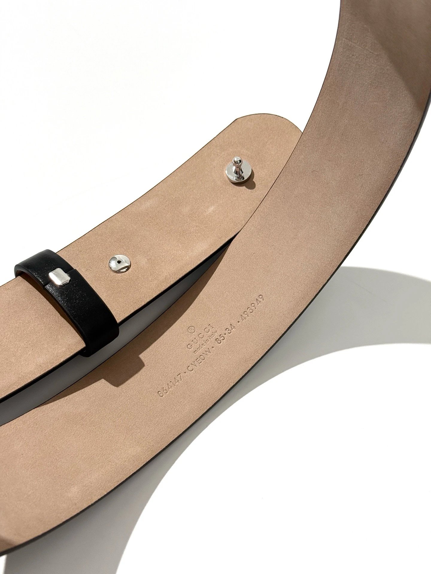 GU Horsebit1955 leather belt