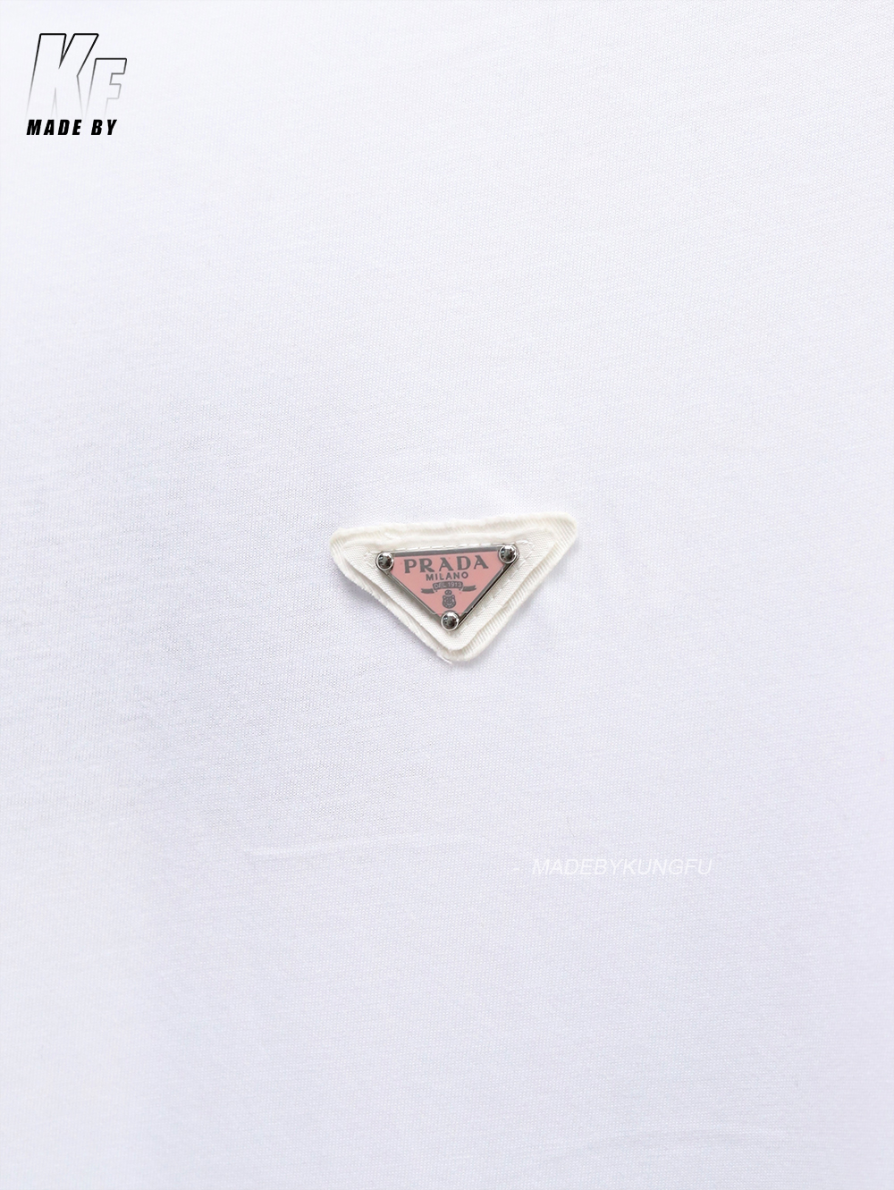 【Rare pink badge】PRA double patch tee 