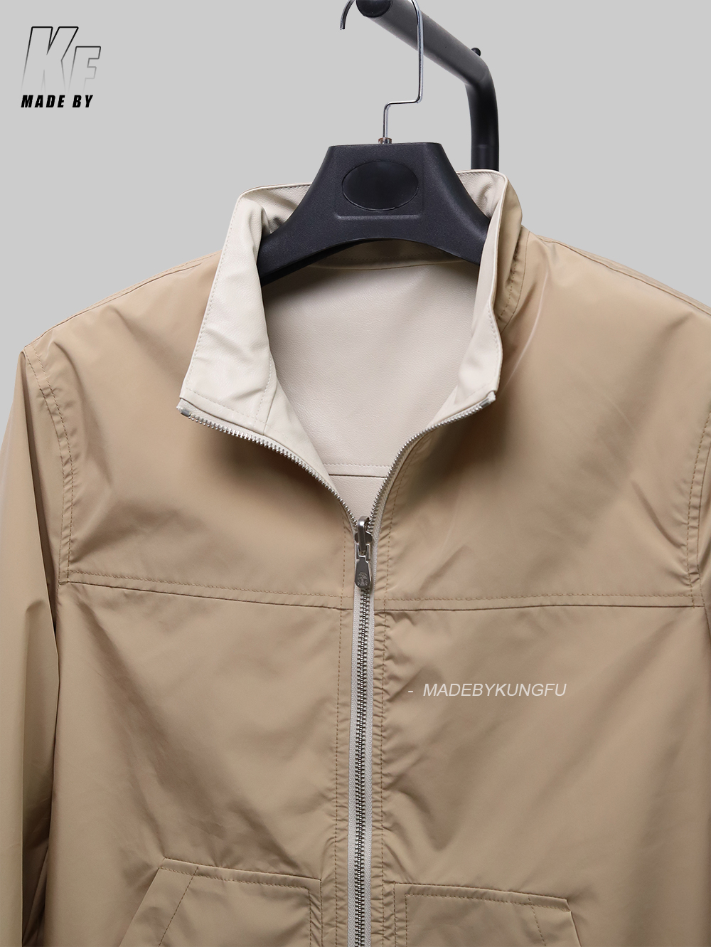 BC double-sided lambskin thin jacket