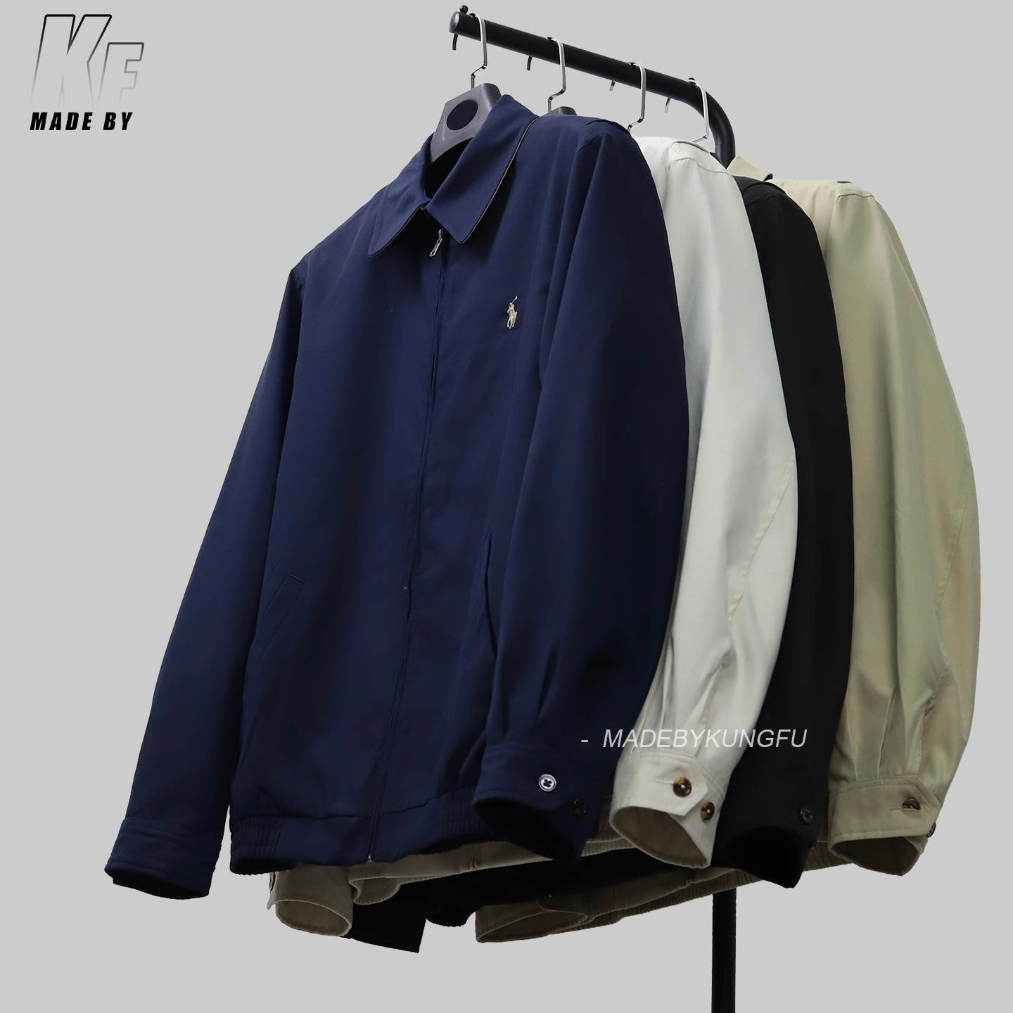 RL peach skin jacket