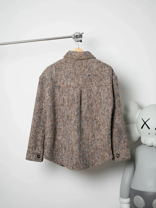 Item ID 9102 LOE 80_Wool composition, full set of custom accessories, SS26 spring and summer series wool blended jacket and shirt