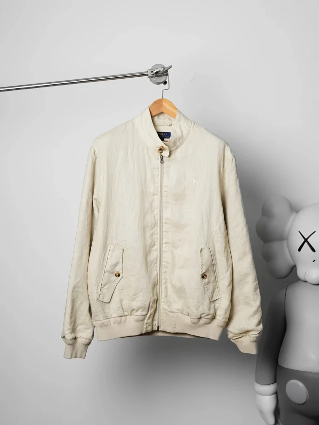 Item ID 9122 Ralph Bedford Linen Long Sleeve Zipper Jacket Standard Edition for Men