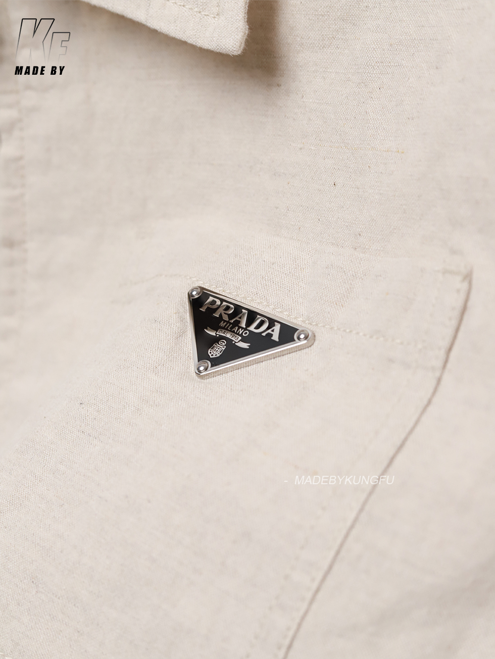 【KF badge】PRA linen jacket