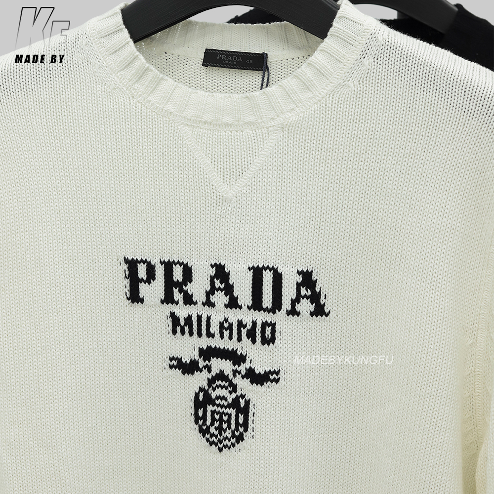 PRADA圆领毛衣 黑色