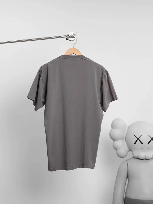 BLCG Letter printed round neck short sleeved shirt