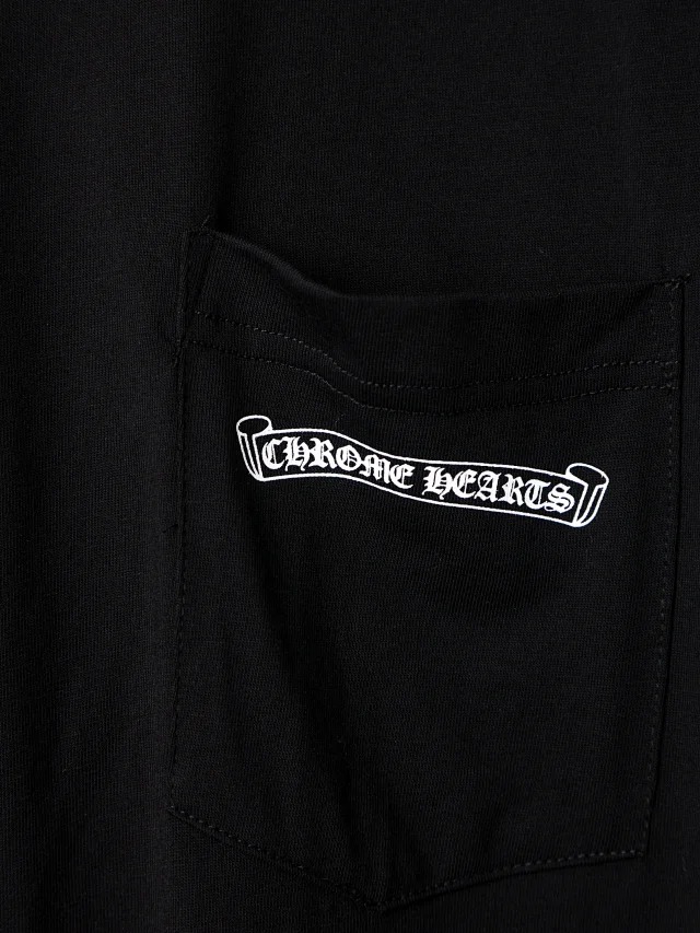 CH Letter print round neck pullover long sleeve