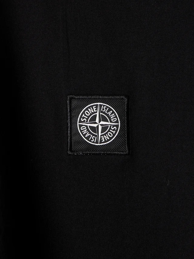 SI Logo round neck knitted long sleeved shirt