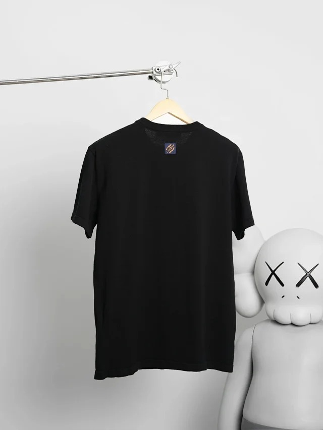 Item ID 9023 1V Early Spring Men's Series Mushroom Inlaid Flower Round Neck Short Sleeve T-shirt