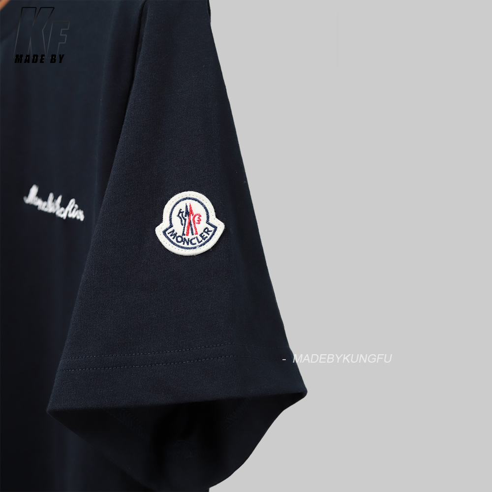 Mon double-layer neckline tee