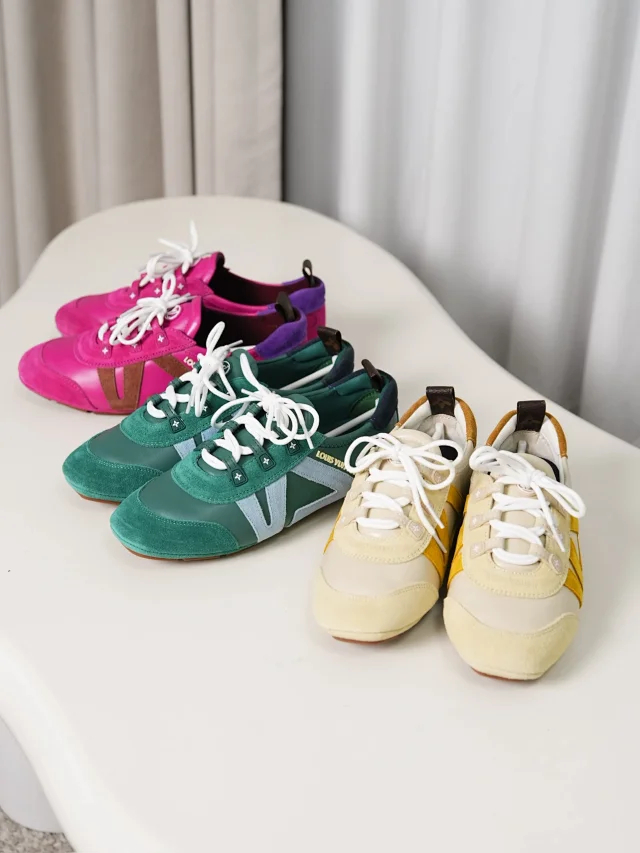 Item ID 9066 1V Seven color optional Sneakerina imported lambskin German training shoes, round toe lace up ballet style thin soled shoes, low cut casual shoes