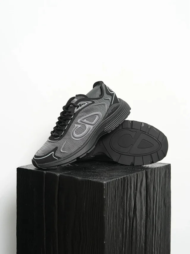 Item ID 9078 D1OR B30 CD logo shoes, simple lace up running shoes, low cut lifestyle casual shoes