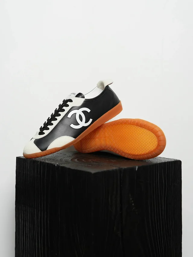 Item ID 9084 CHANE1 embossed calf leather suede effect round toe lace up low cut life and leisure training shoes 1cm