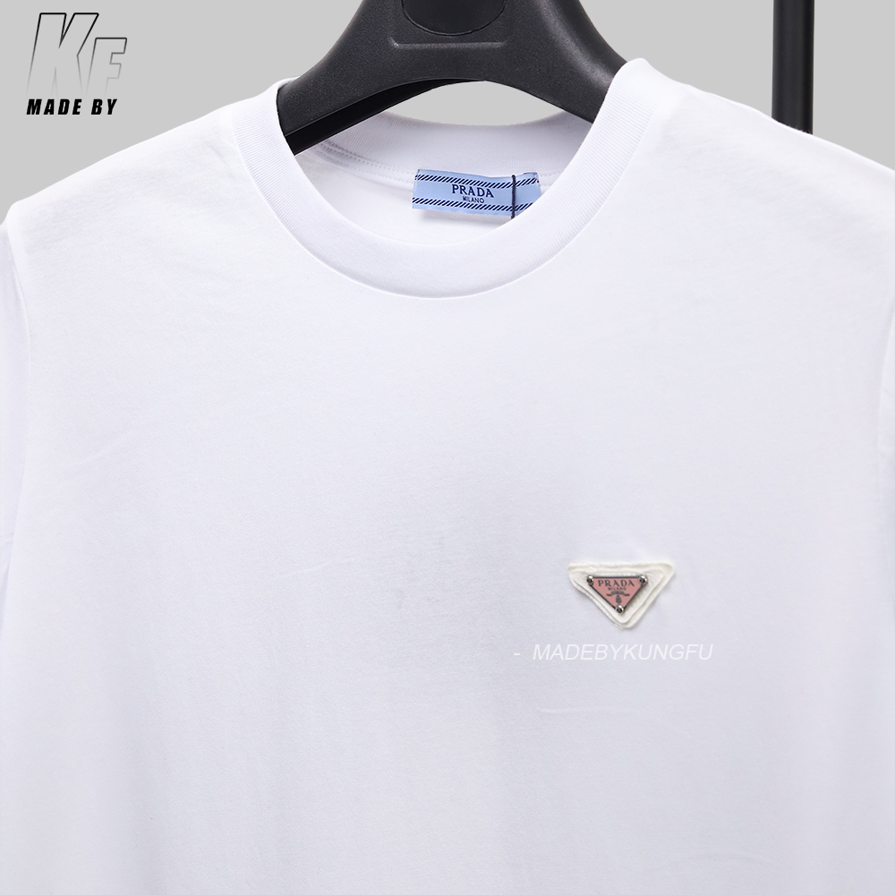 【Rare pink badge】PRA double patch tee 