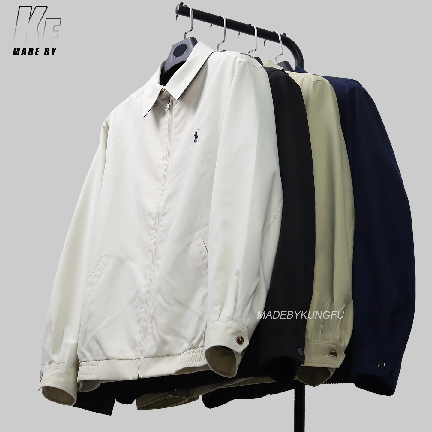 RL peach skin jacket