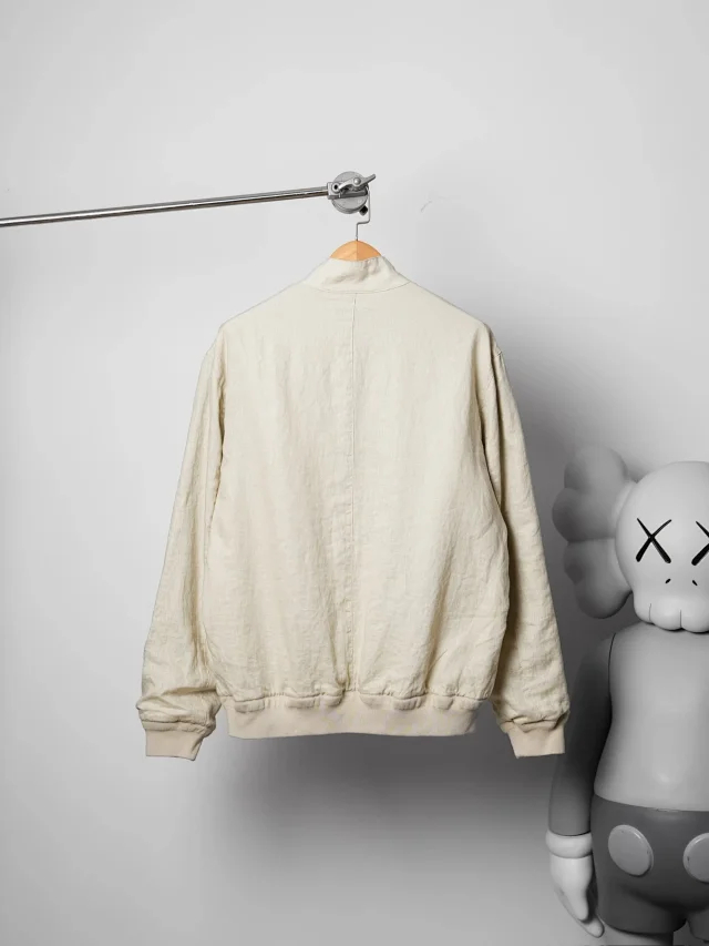 Item ID 9122 Ralph Bedford Linen Long Sleeve Zipper Jacket Standard Edition for Men