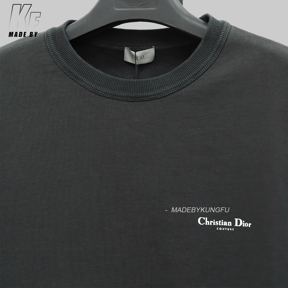 Dior 圆领长袖卫衣 灰色