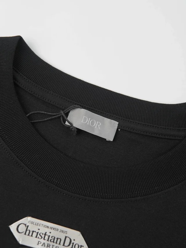 Dior CD Flat knit long sleeved T-shirt