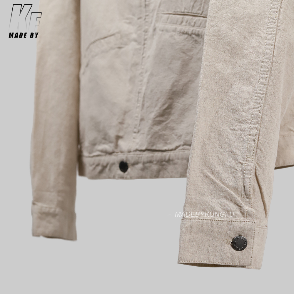 【KF badge】PRA linen jacket