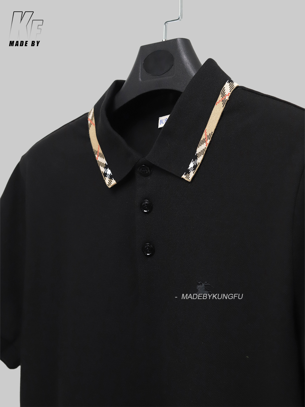 BBR pinstriped warhorse polo