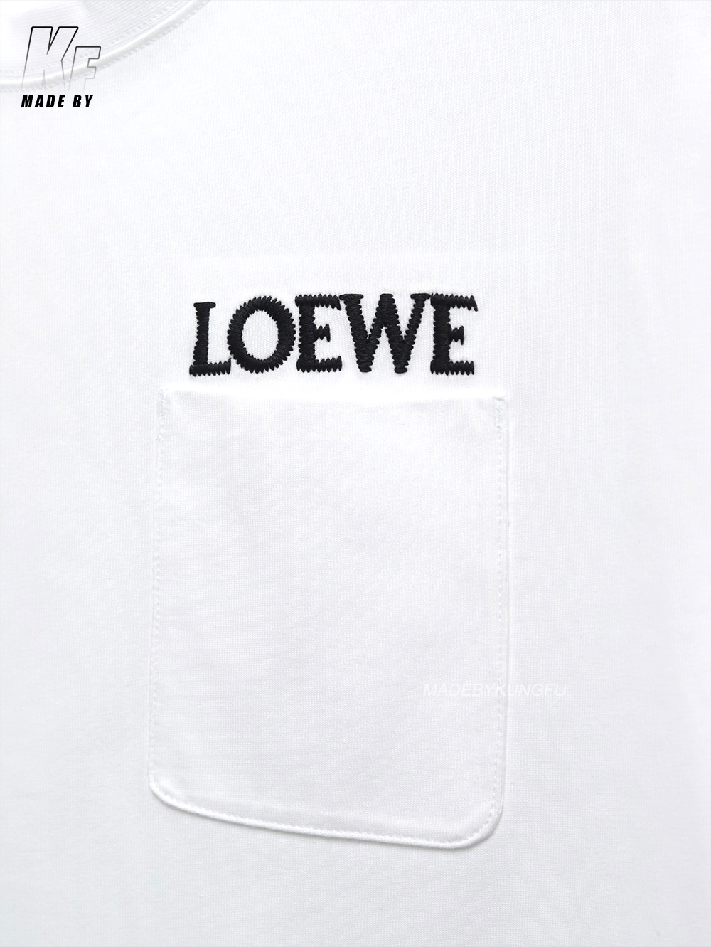 Loewe pocket embroidery tee
