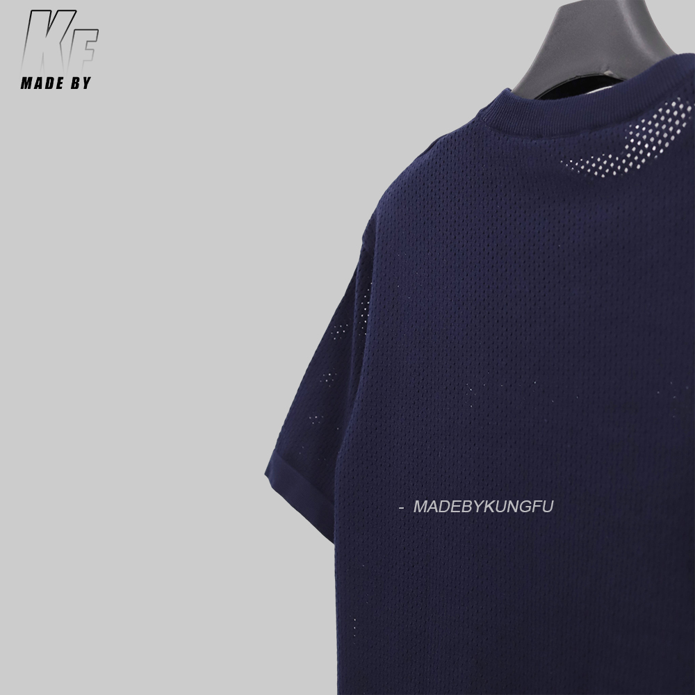 1V openwork knitting tee