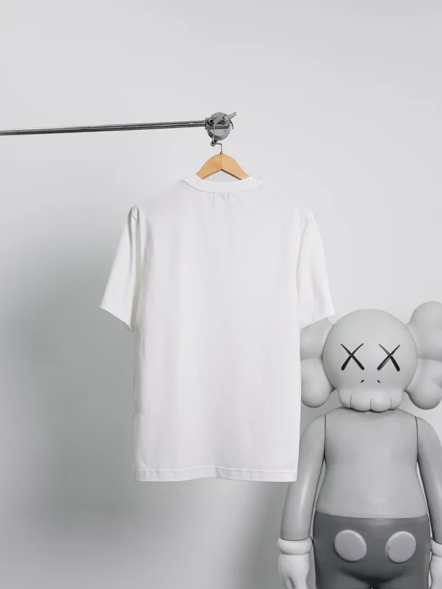Item ID 9081 BBR special adhesive printing high volume coating round neck pullover logo slim fit T-shirt