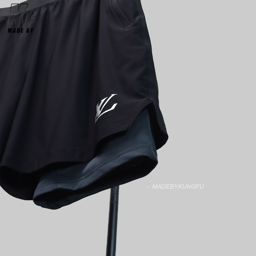 1V Quick-dry tech with linine shorts