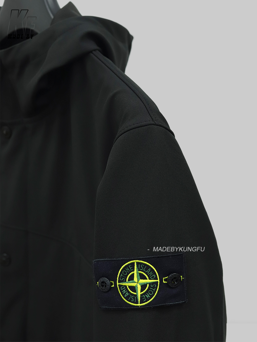 stone island冲锋夹克 黑色