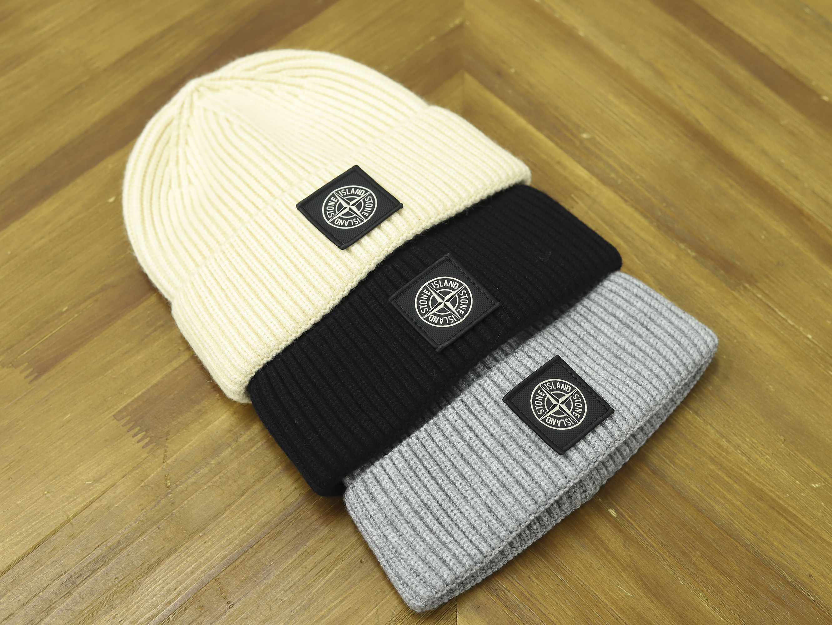 stone island线帽 杏色 灰色 黑色 3