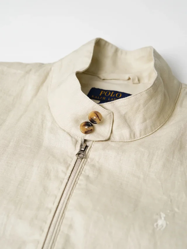 Item ID 9122 Ralph Bedford Linen Long Sleeve Zipper Jacket Standard Edition for Men