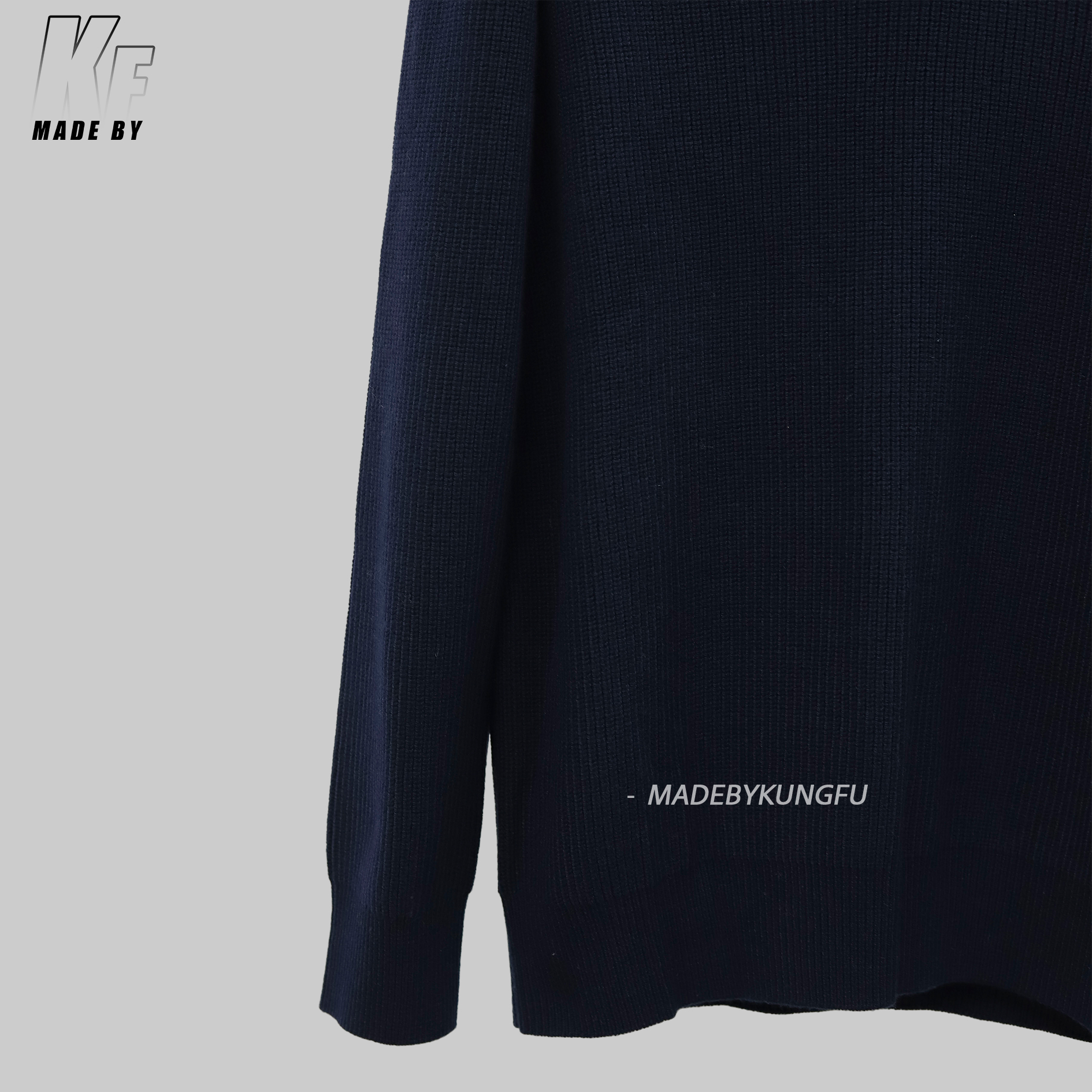 PRADA polo毛衫 藏青色