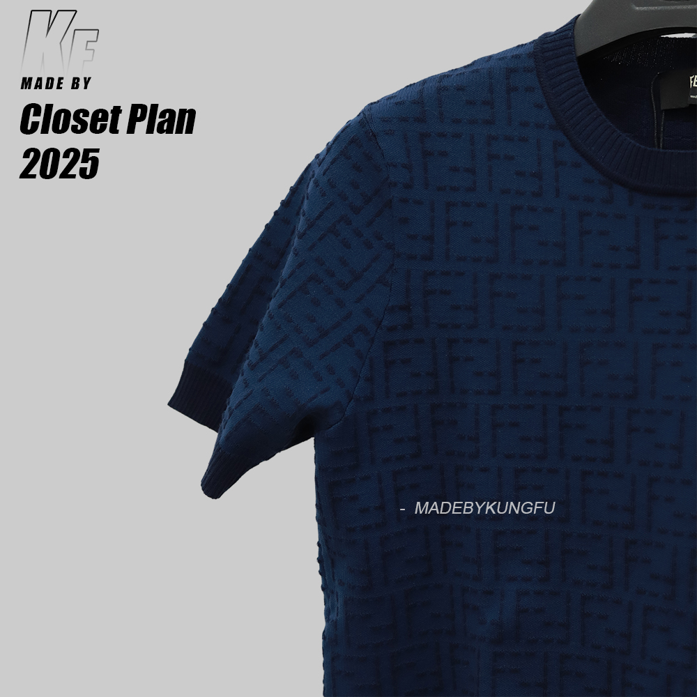 FE jacquard knitting tee