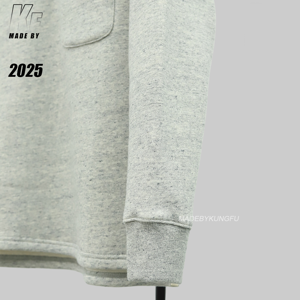 Loe High-neck fleece sweater