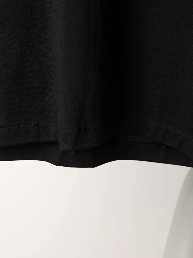 SI Logo round neck knitted long sleeved shirt