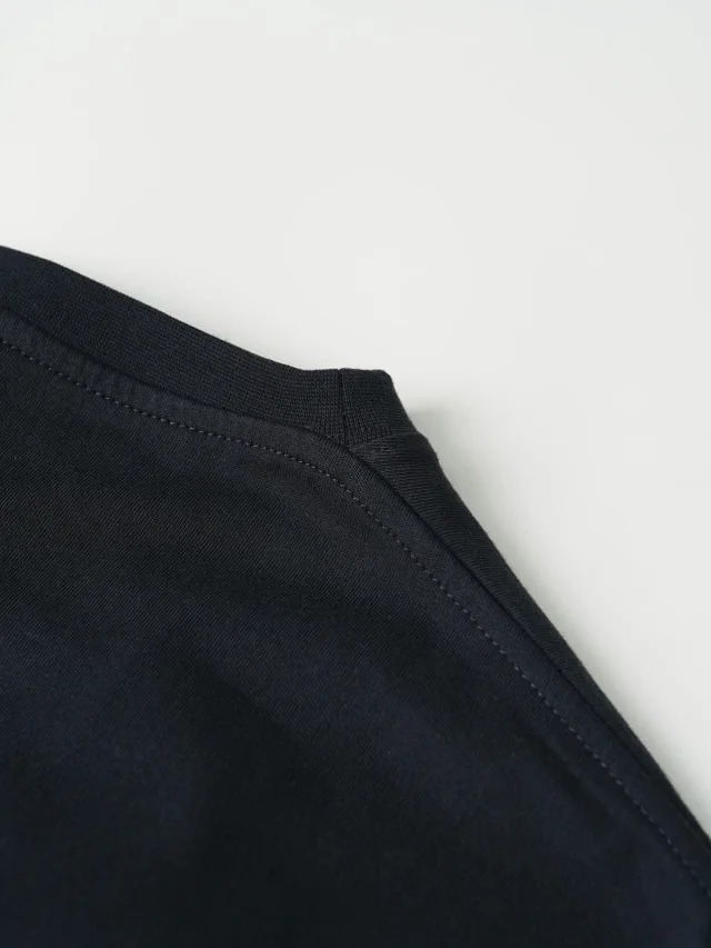 Item ID 9021 Loe×Wain Joint Solid Color Round Neck Short Sleeve T-shirt