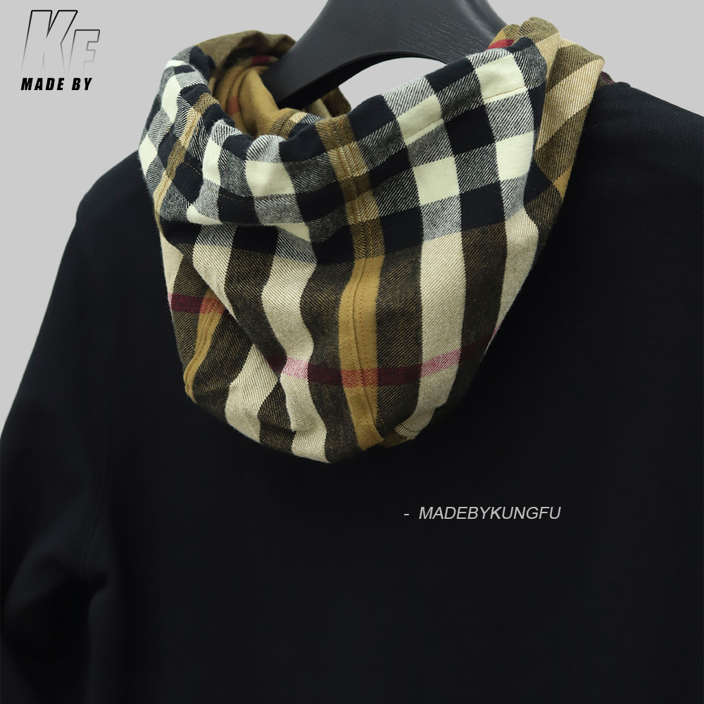 BBR连帽抽绳卫衣 黑色