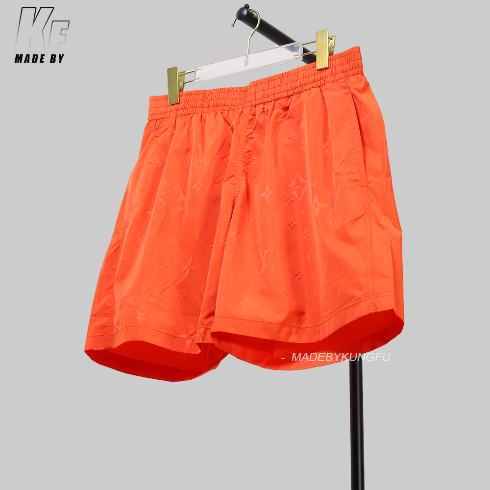 1V 3D Monogram swim shorts