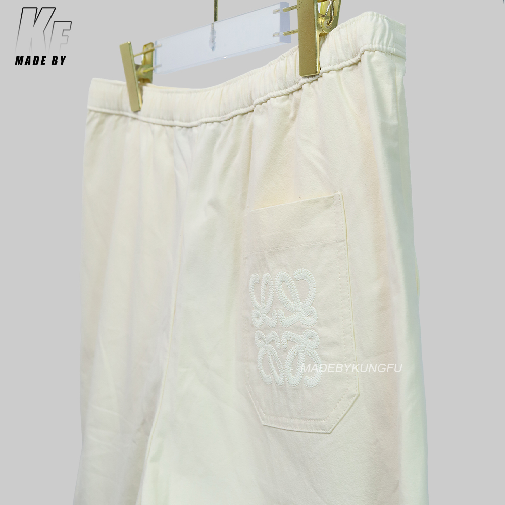 LOE Embroidered Lyocell Shorts