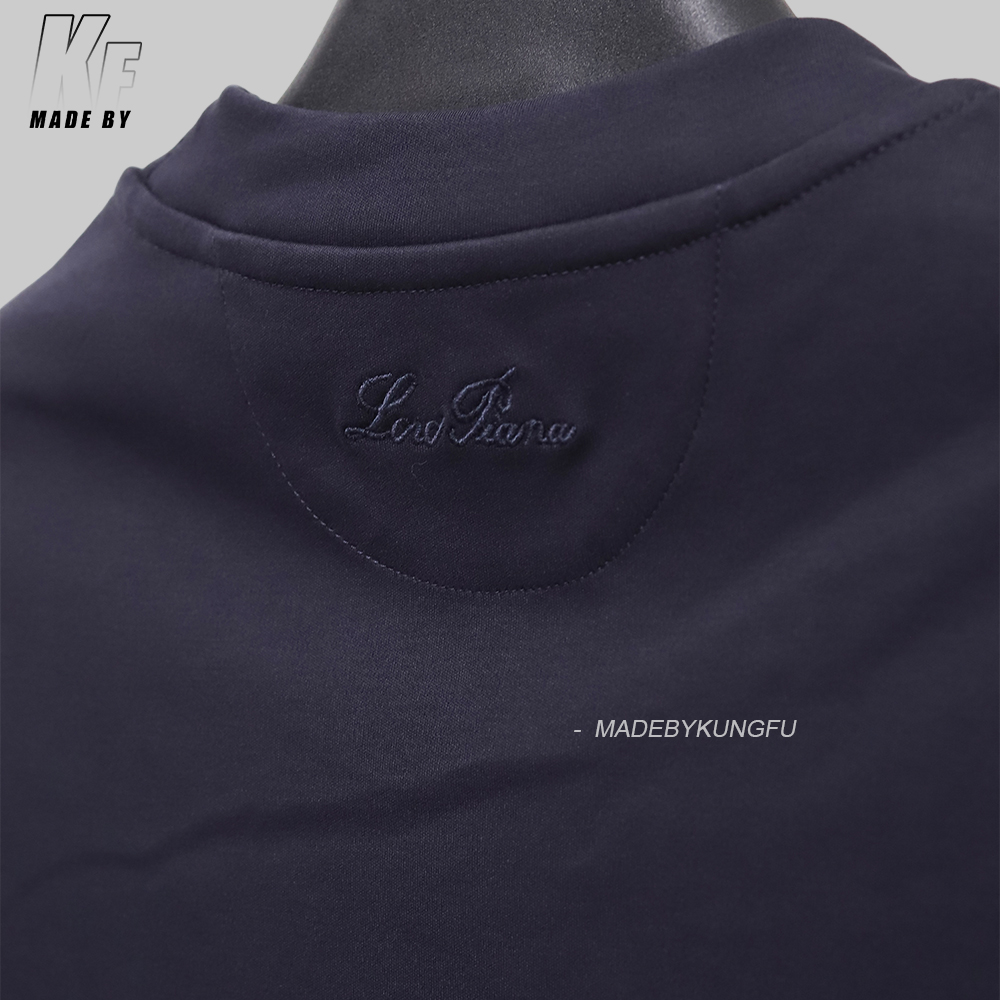 LP navy cotton tee