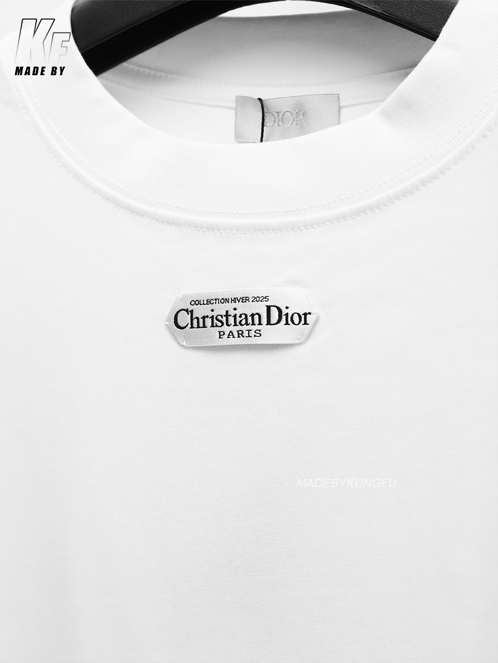 D1or lable patch tee