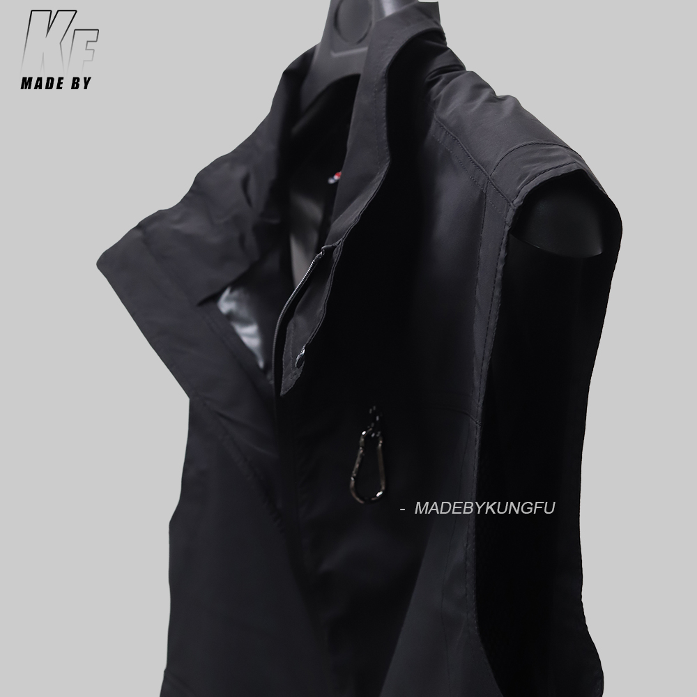 Mon Tactical Reflective Tape Zipper VEST